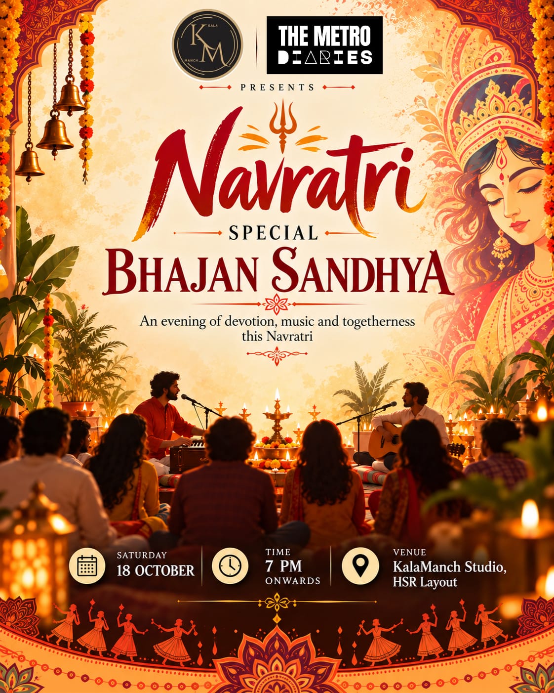 Poster for Bhajan Sandhya